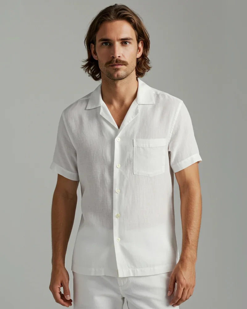 Toscana Linen Shirt Premium Morvan MV232